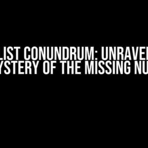 Linked List Conundrum: Unraveling the Mystery of the Missing NULL