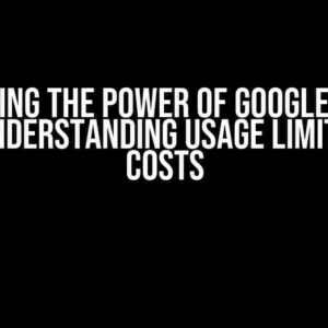 Unlocking the Power of Google People API: Understanding Usage Limits and Costs